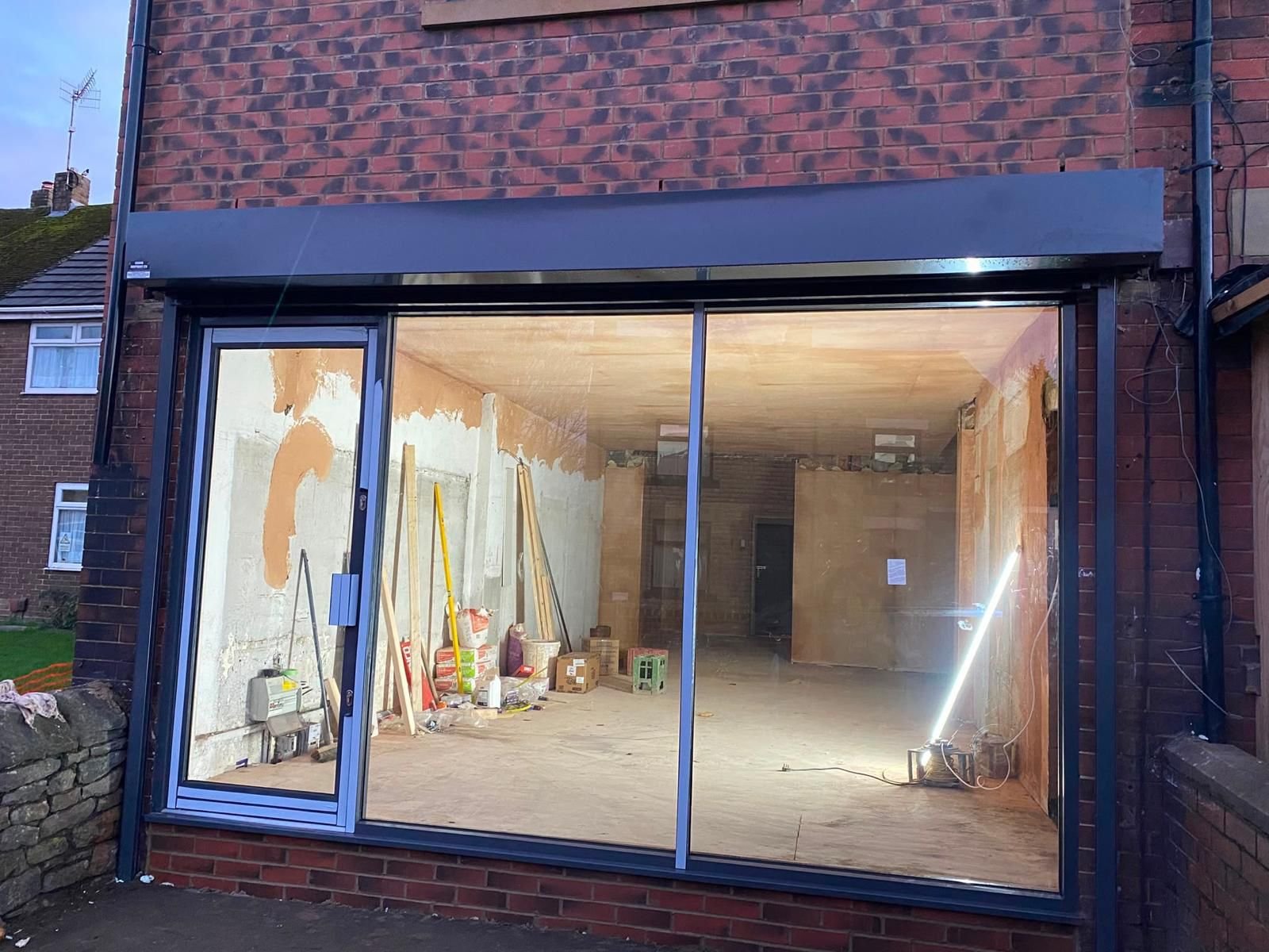 Recent Shopfront Installation — view one