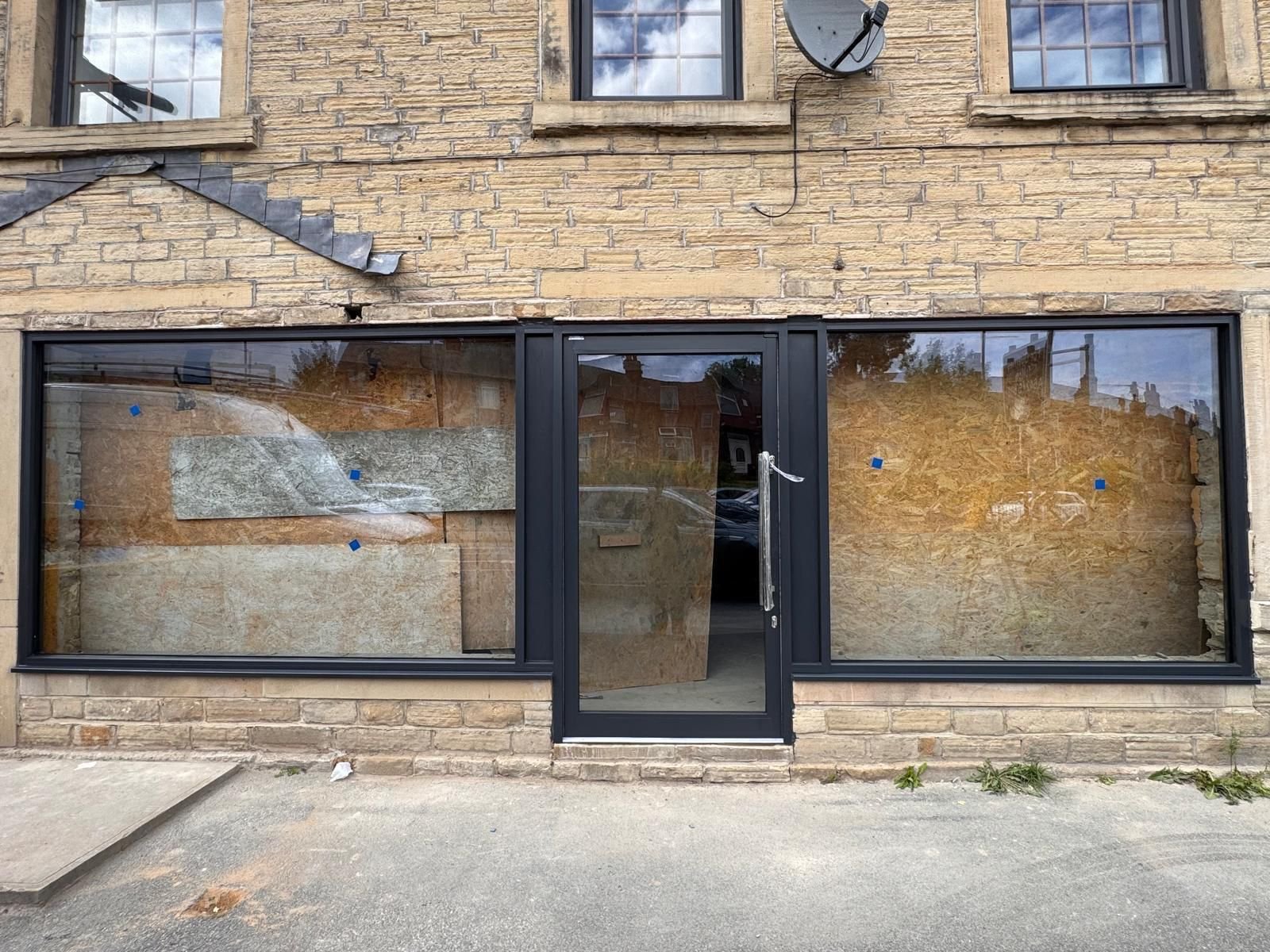 Commercial Entrance Project — view two
